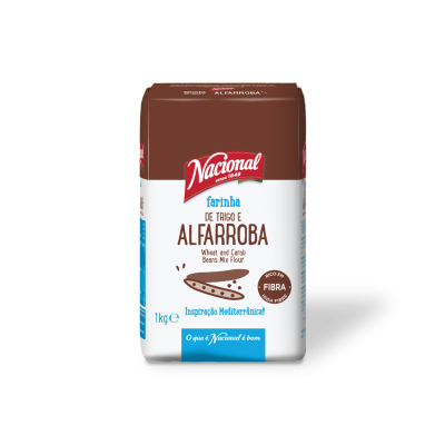 Farinha Trigo E Alfarroba 500gr